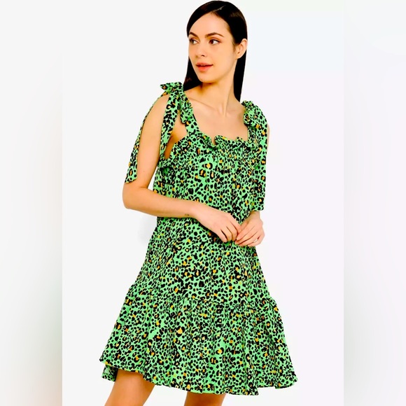 Cute H&M Bow Detail Dress - New with Tags - Picture 2 of 7